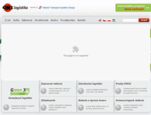 Tablet Screenshot of esa-logistics.sk