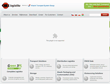 Tablet Screenshot of esa-logistics.eu