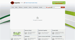 Desktop Screenshot of esa-logistics.cz