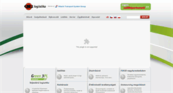Desktop Screenshot of esa-logistics.hu
